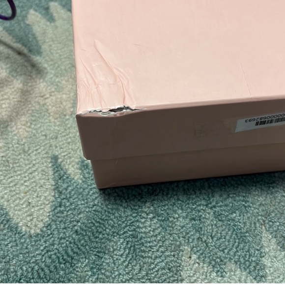 Mach & Mach Double Bow Iridescent Leather Platform Sandal - Picture 10 of 10